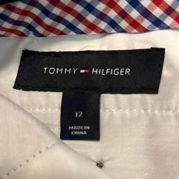 TOMMY HILFIGER Size 12 Classic Navy Blue
Wool Blend Zipfront Pockets $58 NEW - Picture 7 of 10